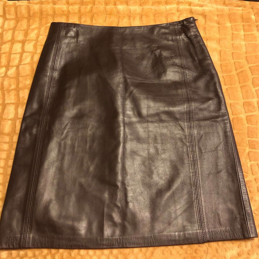 Leather Skirt
